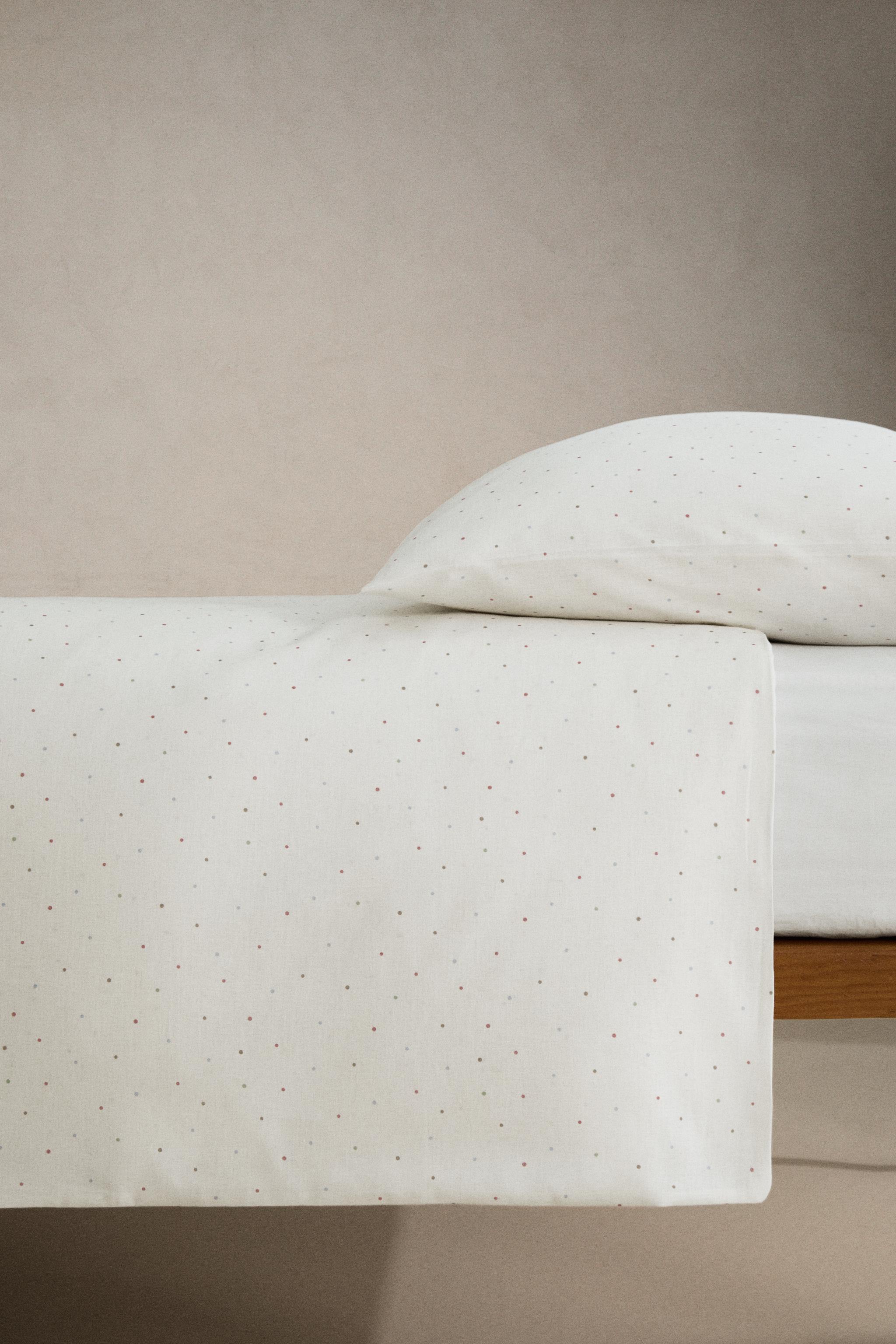KIDS' POLKA DOT DUVET COVER